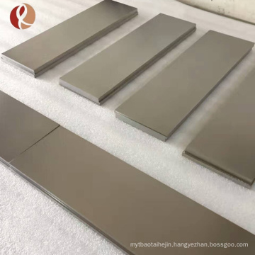 factory supply platinum coated Gr11 titanium plate in Shaanxi China